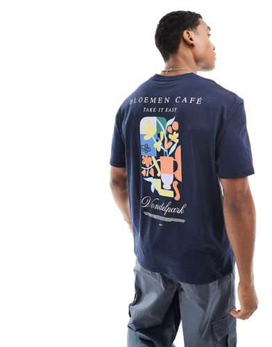 T-shirt décontracté avec imprimé fleuri abstrait au dos - Asos Design - Modalova