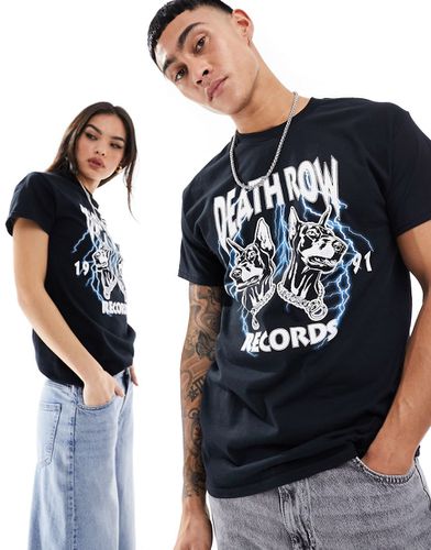 T-shirt avec motif et imprimé Death Row Records sous licence - Noir - Asos Design - Modalova