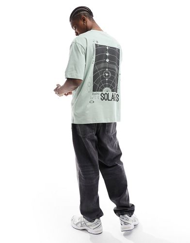 T-shirt oversize à imprimé céleste au dos - Asos Design - Modalova