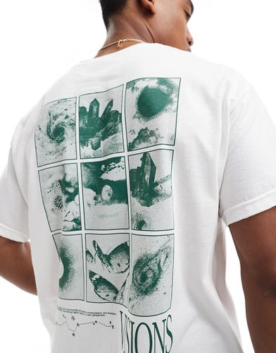 T-shirt oversize à inscription Visions au dos - Asos Design - Modalova