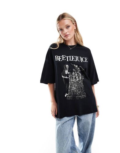 T-shirt oversize avec imprimé Beetlejuice - Asos Design - Modalova