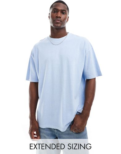T-shirt oversize en tissu épais - clair teinté - Asos Design - Modalova