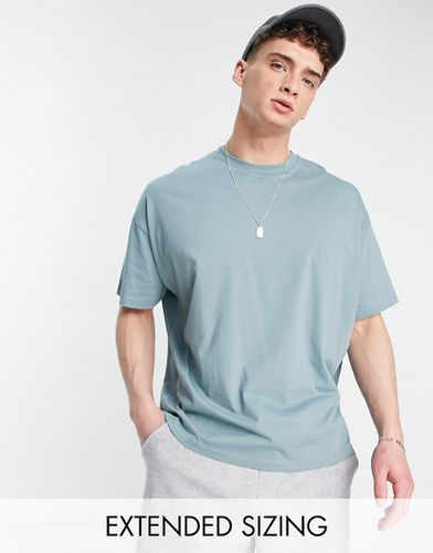 T-shirt oversize ras de cou - délavé - Asos Design - Modalova