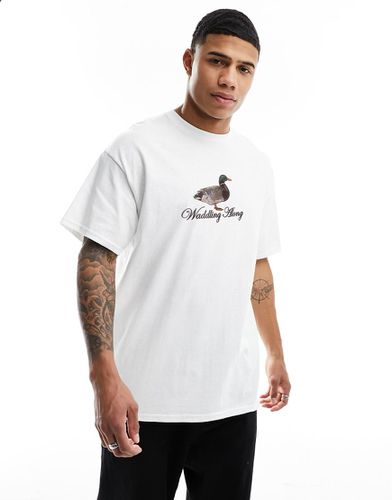 T-shirt oversize à imprimé canard sur le devant - Asos Design - Modalova