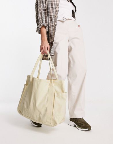 Tote bag oversize en toile épaisse - Écru - Asos Design - Modalova