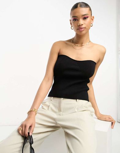 Top bandeau en maille - Asos Design - Modalova