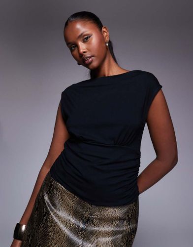 Top cintr prs du corps  paules larges - Asos Design - Modalova