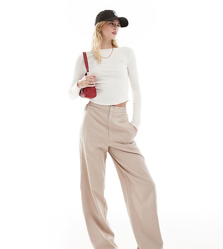 Tall - Pantalon ample doux au toucher - Vison - Asos Design - Modalova