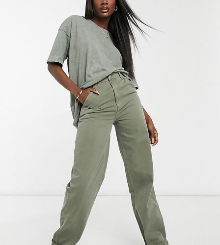 Tall - Pantalon chino souple - Kaki - Asos Design - Modalova