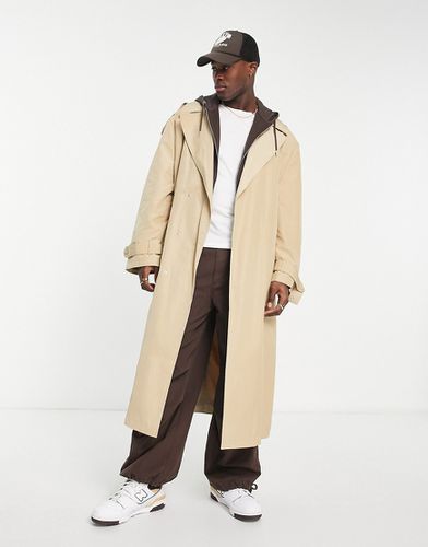 Trench-coat oversize - Sable - Asos Design - Modalova