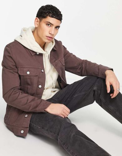 Veste coupe classique en sergé style western - Asos Design - Modalova