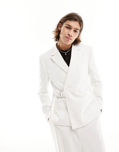 Veste de costume ajustée à ceinture - Asos Design - Modalova