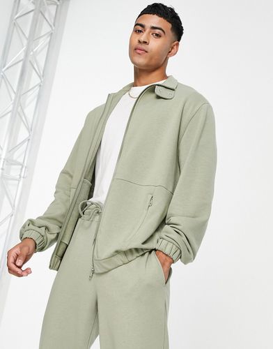 Veste d'ensemble de survêtement oversize en jersey - Asos Design - Modalova