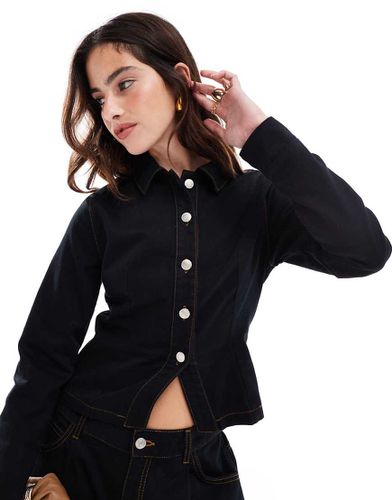 Veste en jean cintrée - Asos Design - Modalova