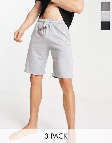 Lot de 3 shorts confort - Noir/ - Bolongaro Trevor - Modalova