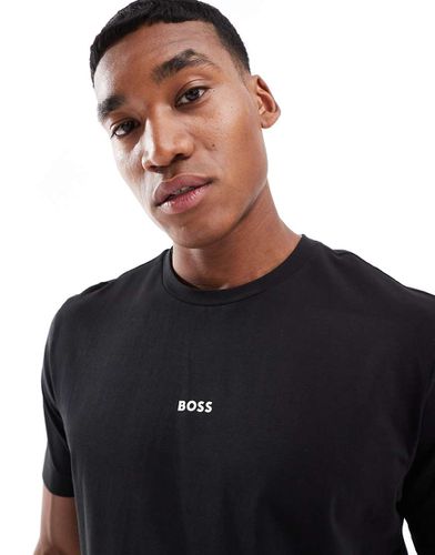 BOSS - Tchup - T-shirt - Noir - Boss By Hugo Boss - Modalova