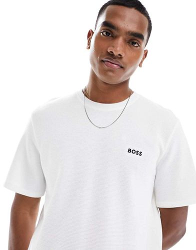 BOSS - Bodywear - T-shirt en tissu gaufré - Boss Bodywear - Modalova