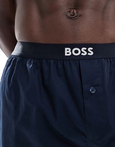Lot de 2 caleçons - Beige/bleu marine - Boss Bodywear - Modalova