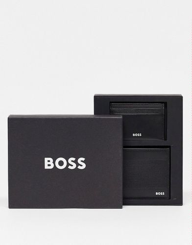 BOSS Black - GBB - Coffret cadeau avec portefeuille et porte-cartes - BOSS by Hugo Boss - Modalova