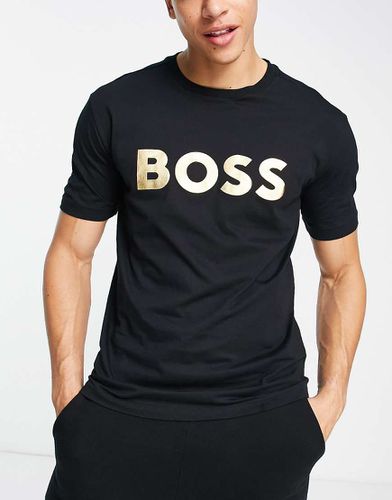 BOSS - Green - Tee 1 - T-shirt décontracté à logo - Boss Green - Modalova