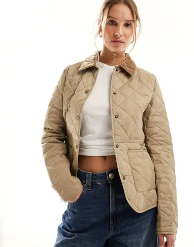 Deveron - Veste matelassée - Beige - Barbour - Modalova