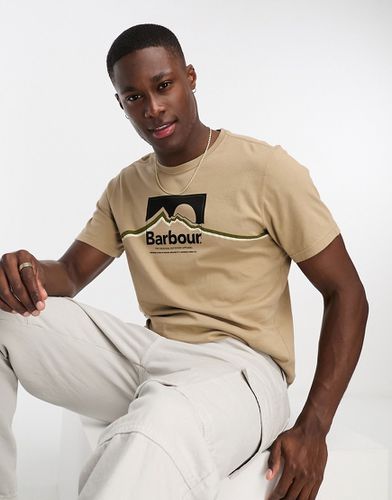 Ellonby - T-shirt à motif - Beige - Barbour - Modalova