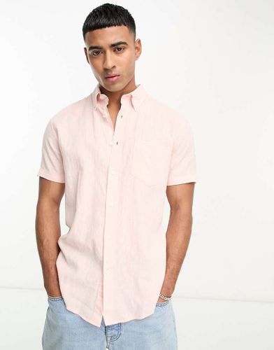 Chemise en lin à manches courtes - Ben Sherman - Modalova