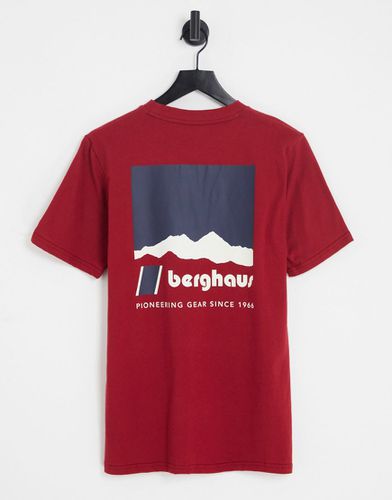 Skyline Lhotse - T-shirt - Bordeaux - Berghaus - Modalova