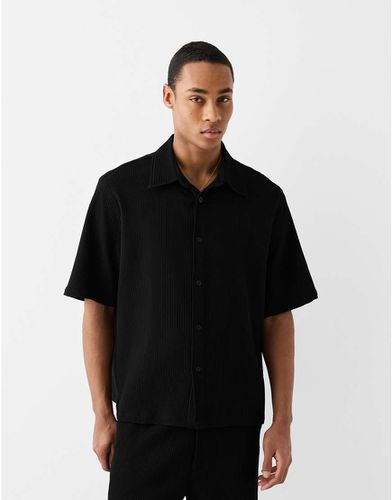 Chemise d'ensemble plissée - Bershka - Modalova