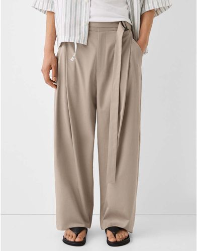 Collection - Pantalon baggy habillé - Bershka - Modalova