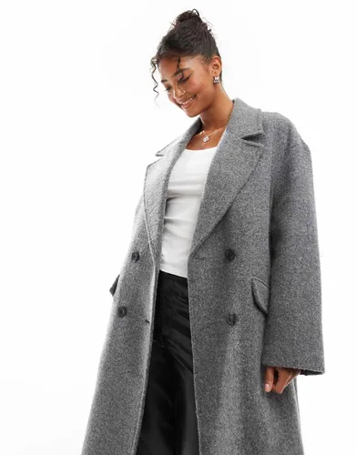 Manteau souple ajusté - Bershka - Modalova