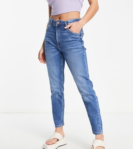 Petite - Jean skinny taille haute - moyen - Bershka - Modalova