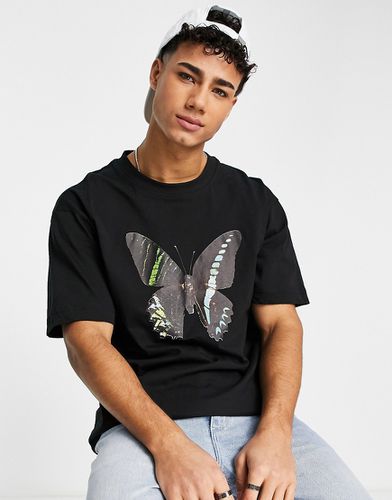 T-shirt oversize à imprimé grand papillon - Good For Nothing - Modalova