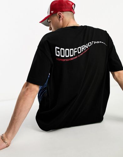 T-shirt oversize avec logo imprimé au dos - Good For Nothing - Modalova