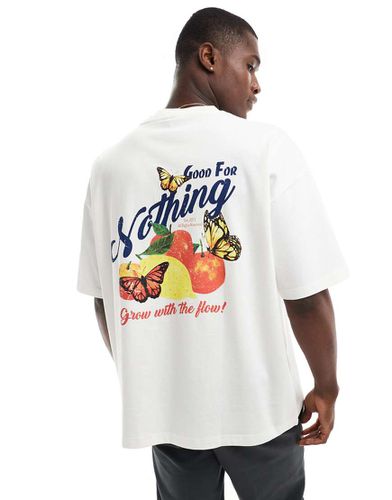 T-shirt à imprimé graphique au dos - cassé - Good For Nothing - Modalova