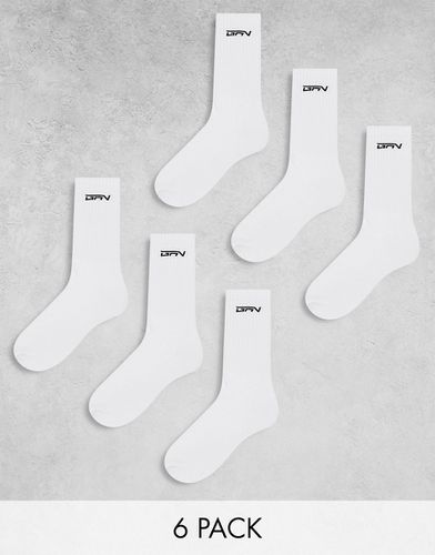 Lot de 6 paires de chaussettes à broderie logo - Good For Nothing - Modalova