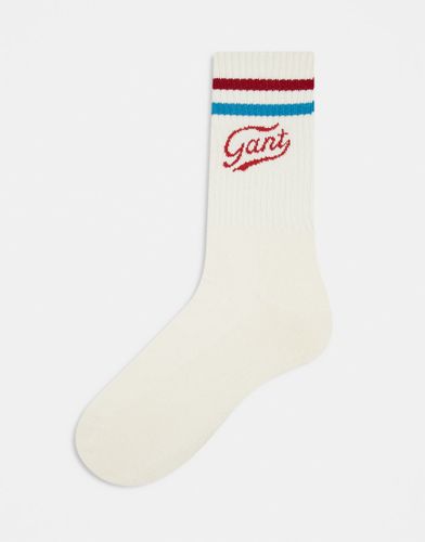 Chaussettes de sport à logo style universitaire - Gant - Modalova