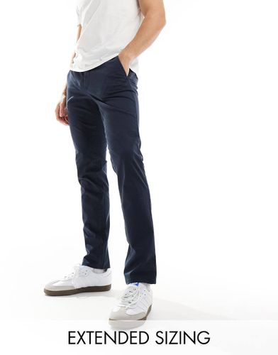 Pantalon chino ajusté en sergé de coton stretch - Gant - Modalova