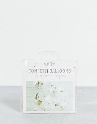 Ballons à confettis étoilées - Ginger Ray - Modalova