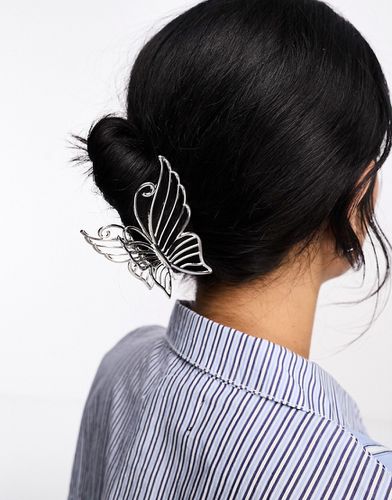 Pince à cheveux forme papillon en métal - Glamorous - Modalova