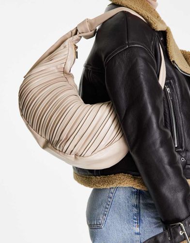 Sac porté épaule plissé - Taupe - Glamorous - Modalova