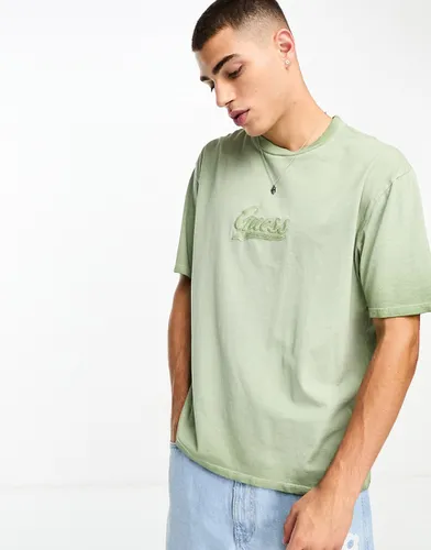T-shirt à logo emblématique - Vert sauge - Guess Originals - Modalova