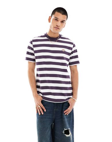 Rivergrove - T-shirt rayé - Prune/ - Dickies - Modalova