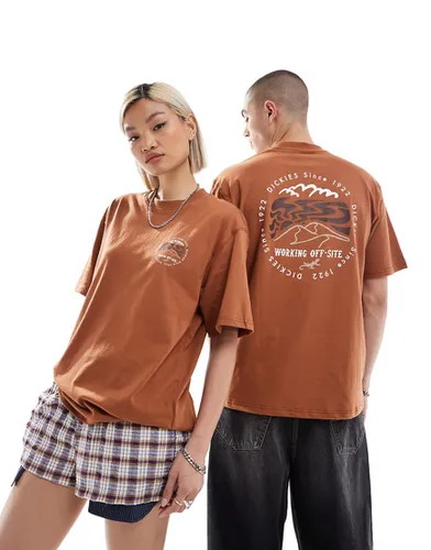 Stanardsville - T-shirt imprimé au dos - Marron fauve - Dickies - Modalova
