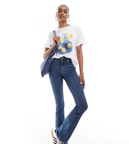 Lexy - Jean bootcut taille mi-haute coupe slim - Délavage cap moyennement vieilli - Dr Denim Tall - Modalova