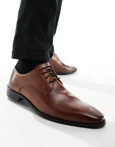 Chaussures élégantes en cuir à lacets - Fauve - Dune - Modalova