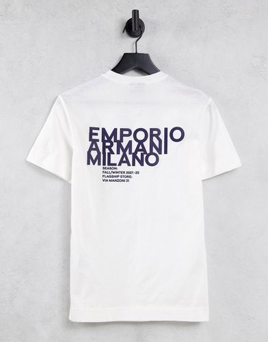 T-shirt imprimé au dos - Emporio Armani - Modalova
