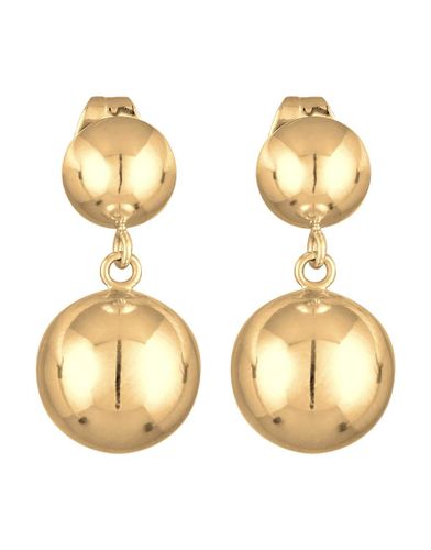 Boucles d'oreilles pendantes avec boule géométrique argentée - Elli - Modalova