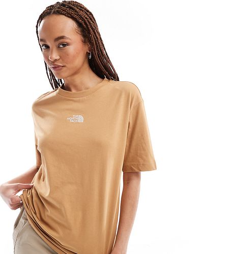 Exclusivité ASOS - - T-shirt épais oversize - Beige - The North Face - Modalova