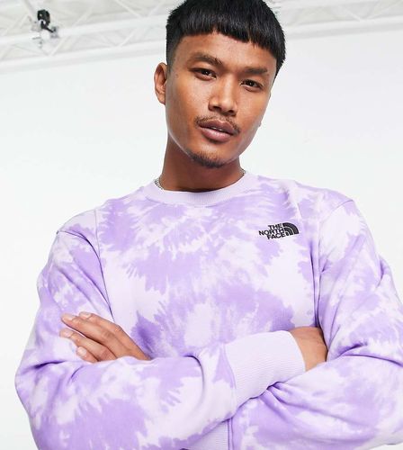 Exclusivité ASOS - - Essential - Sweat-shirt effet tie-dye - Violet - The North Face - Modalova